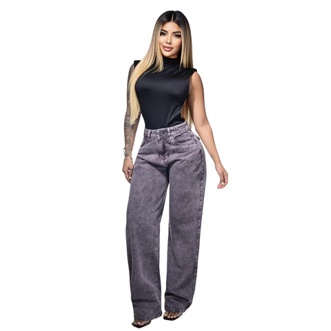 BAGGY GRIS MARRON