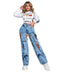 JEAN REBEL ARAÑA AZUL FROSS CLARO
