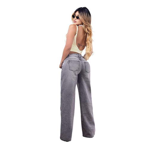 WIDE LEG GRIS SAN BLAS