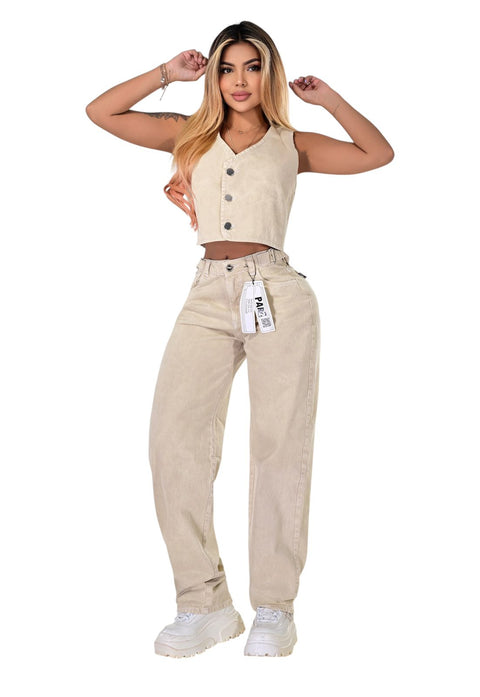 CONJUNTO  BEIGE