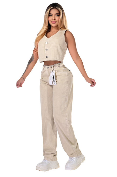 CONJUNTO  BEIGE